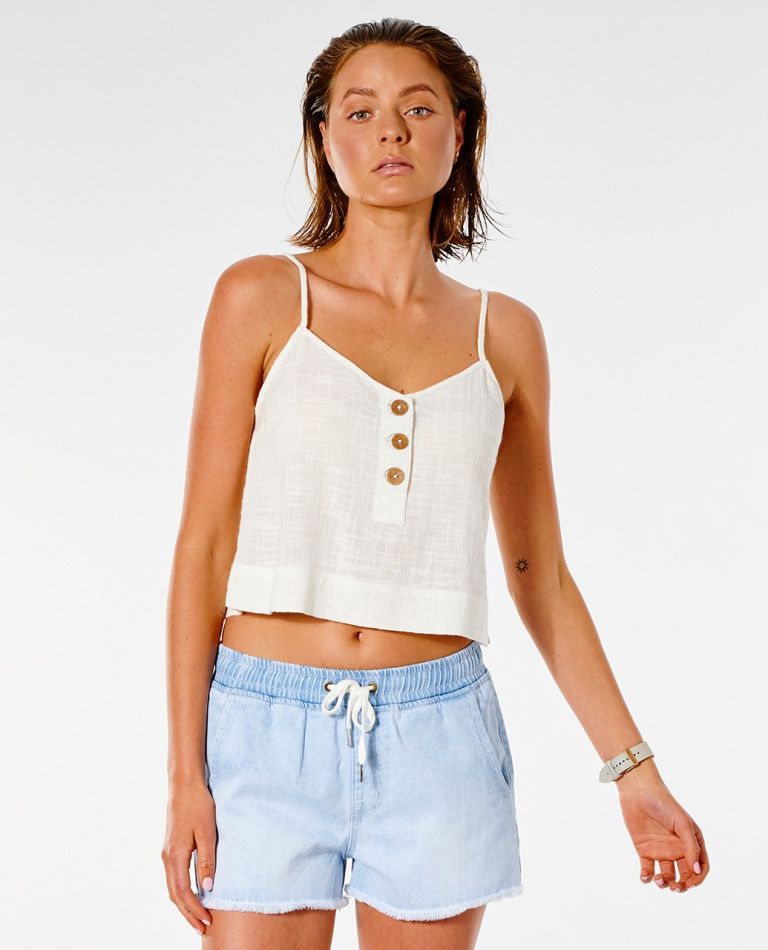 Classic Surf Cami White