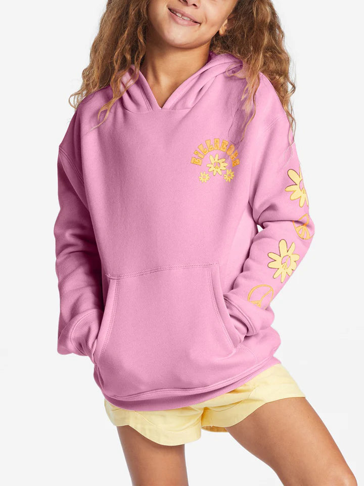 Pink 2025 billabong hoodie