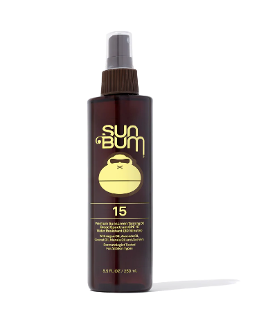 SPF15 Sunscreen Tanning Oil