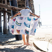 Fins Out Quick Dry Towel