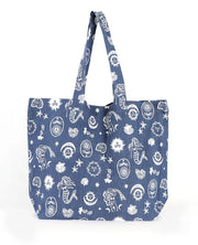 Mixed Pocket Tote