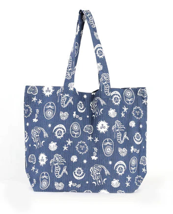 Mixed Pocket Tote