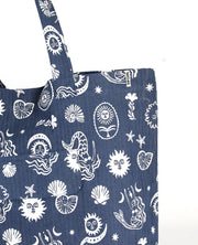 Mixed Pocket Tote