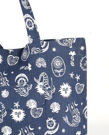 Mixed Pocket Tote