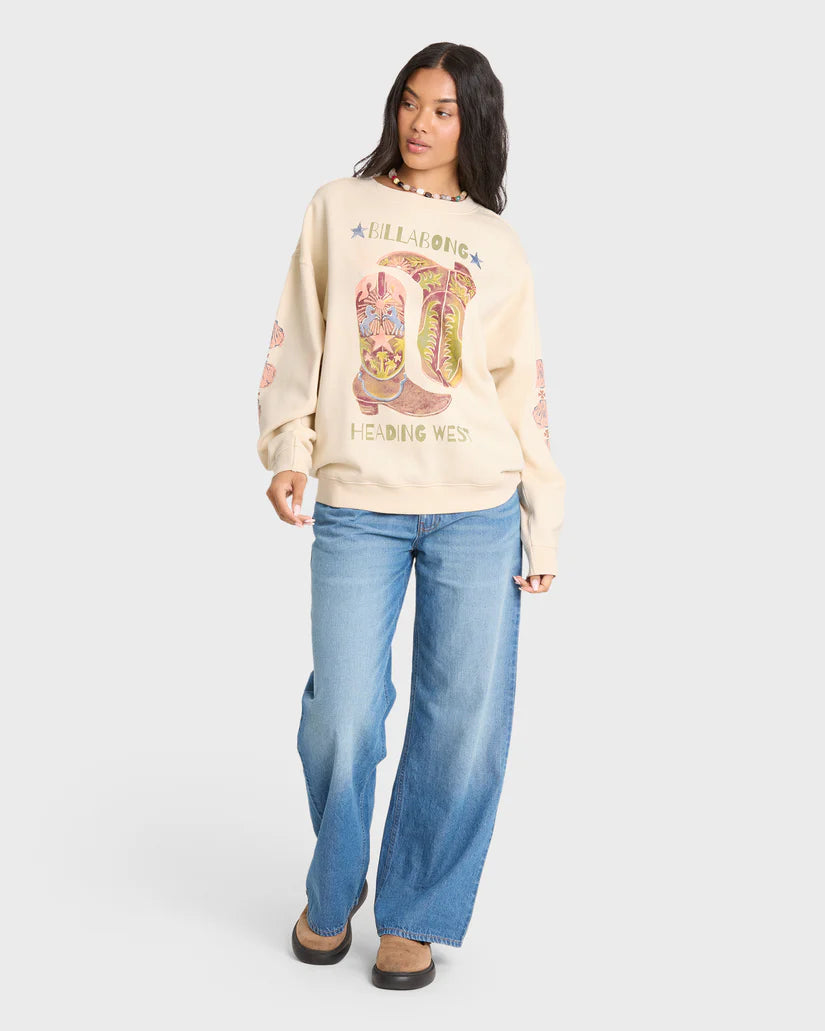 Ride in Crewneck Sweatshirt