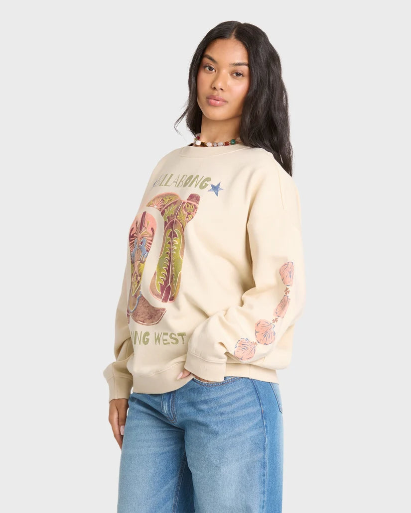 Ride in Crewneck Sweatshirt