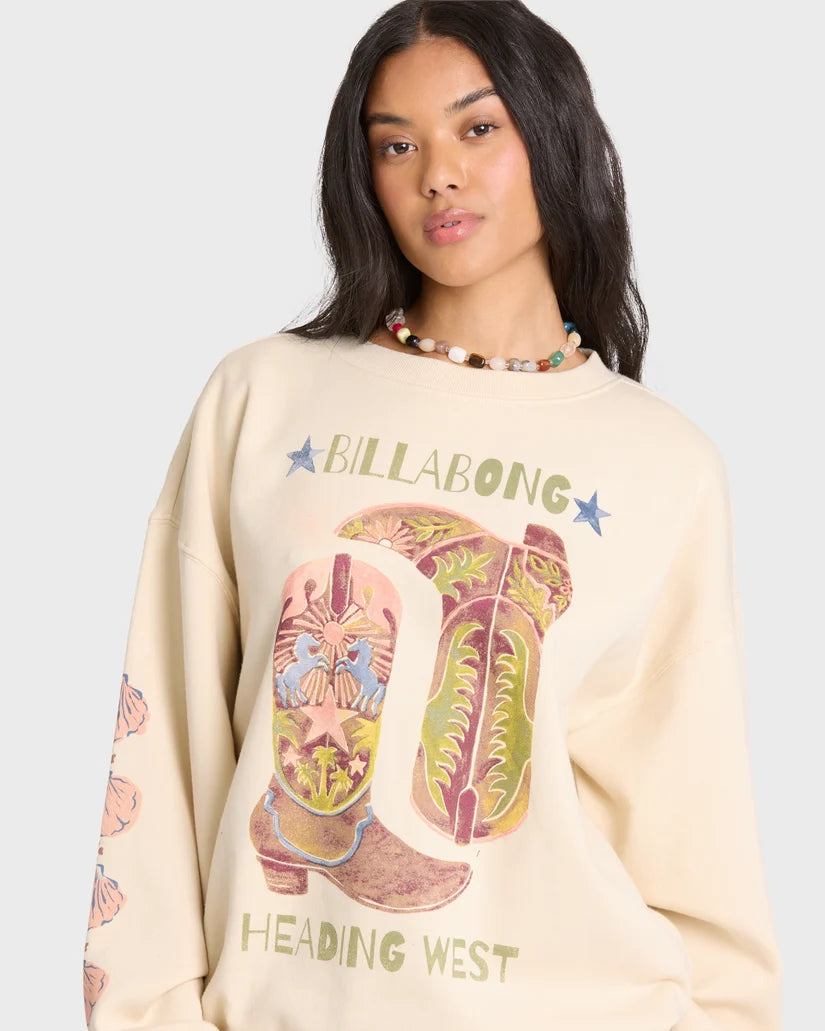 Ride in Crewneck Sweatshirt