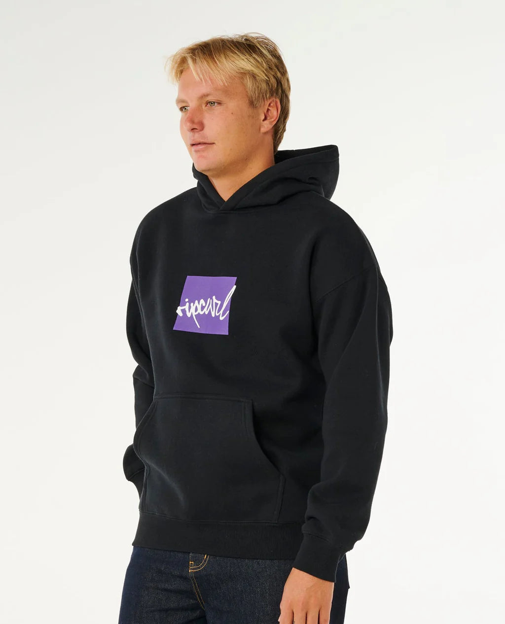 Rib Script Icon Hood