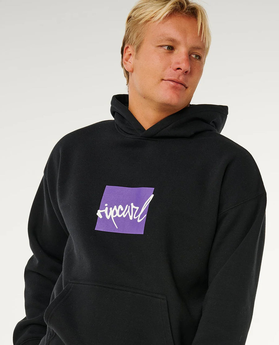 Rib Script Icon Hood