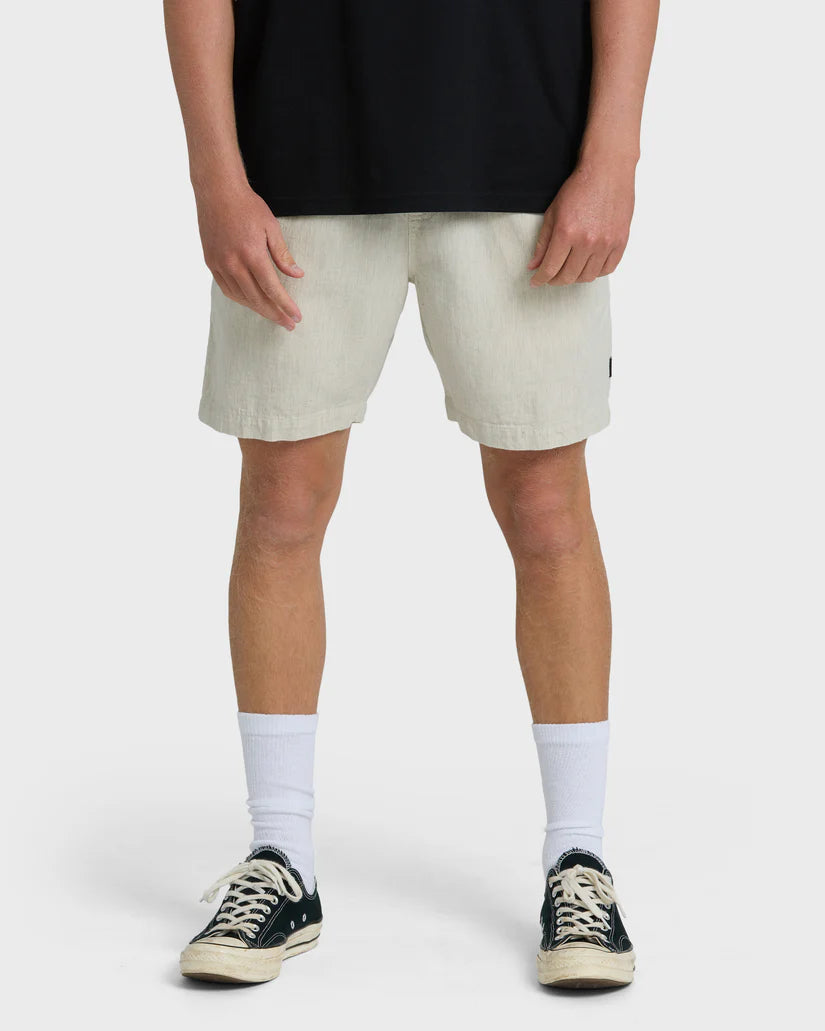 sanolinenelasticshort_beige