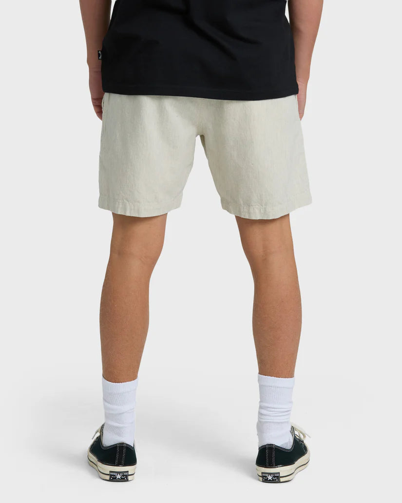 sanolinenelasticshort_beige