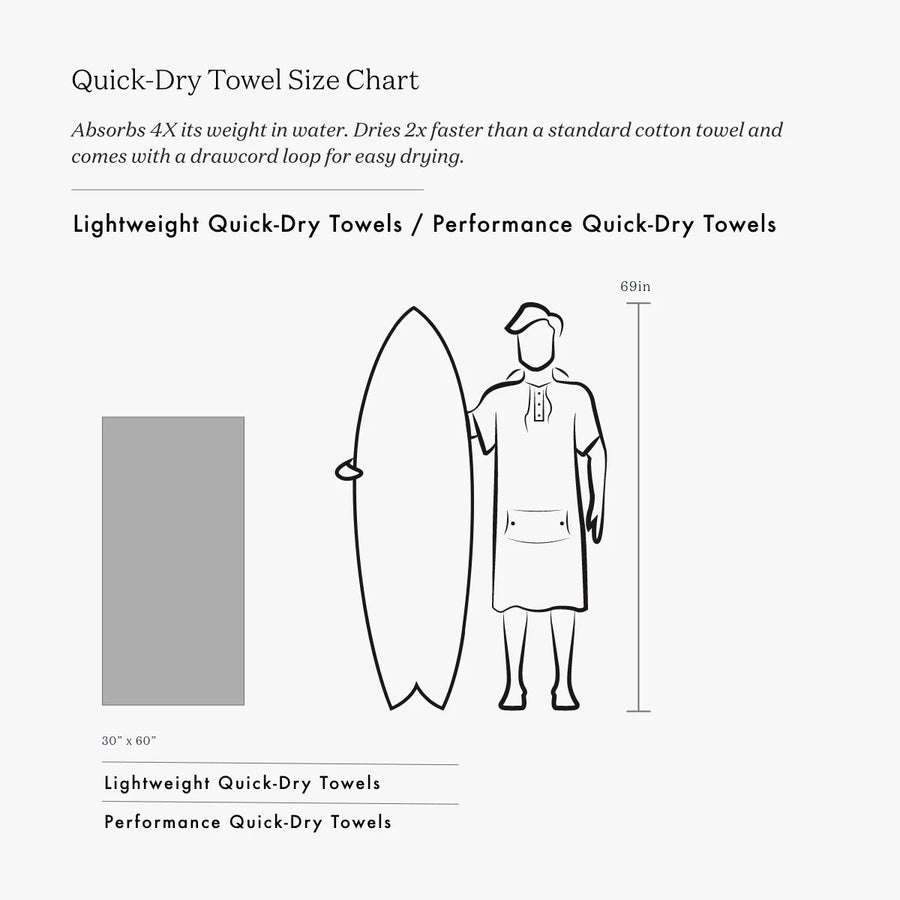 Van Life Performance Quick-Dry Towel