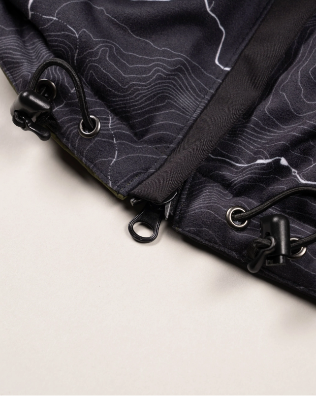 Ripndip nermal reflective 2025 line camo anorak jacket